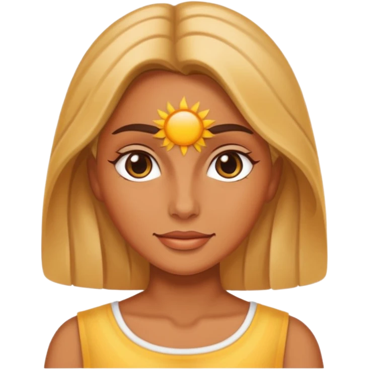 tanned lady emoji