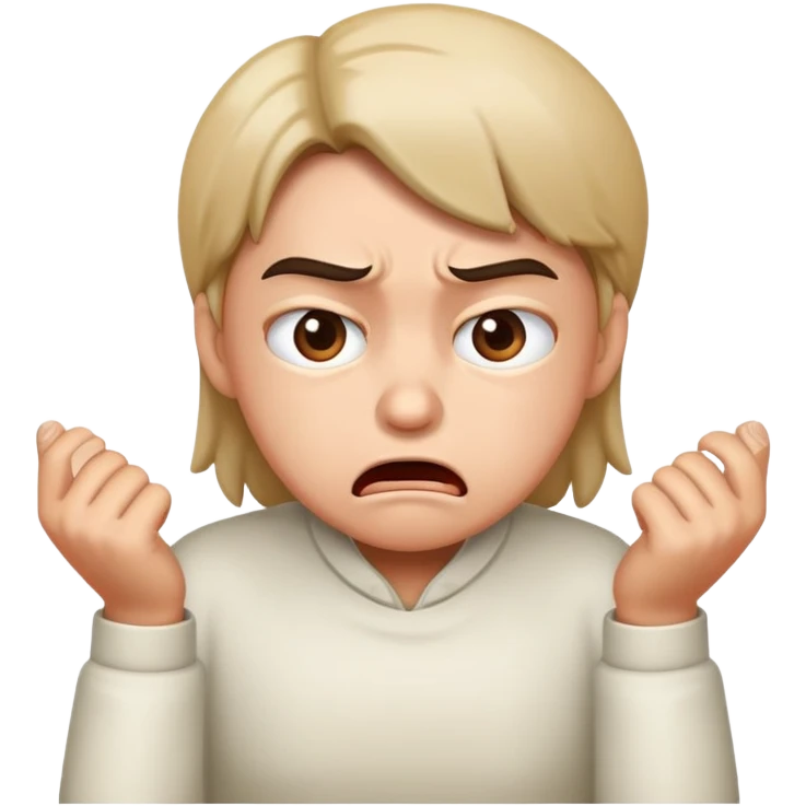 Hangry emoji