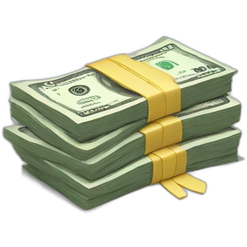 Money stack emoji