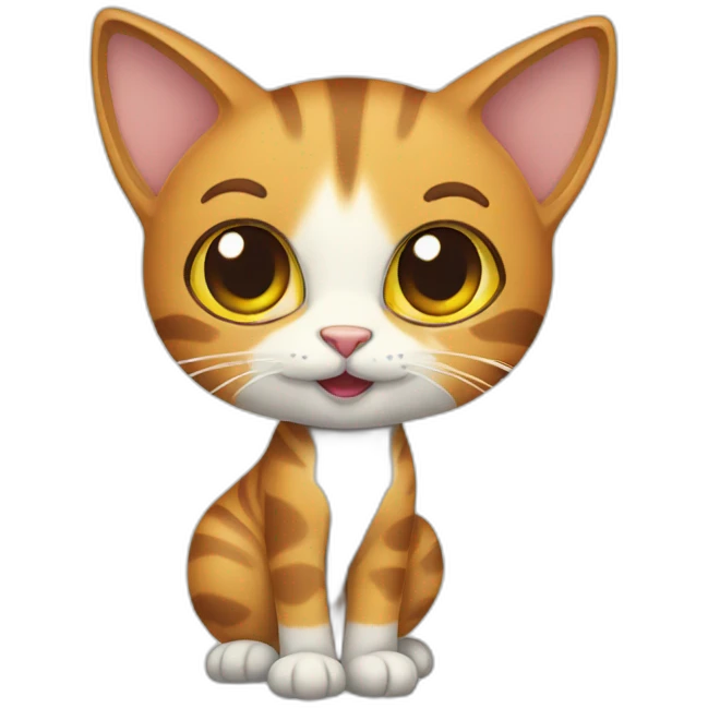 Standing cat emoji