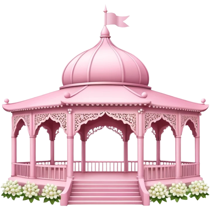 pink wedding pavillion emoji