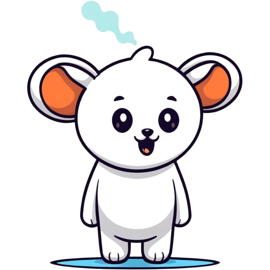 overwhelmed character with steam coming out of ears emoji