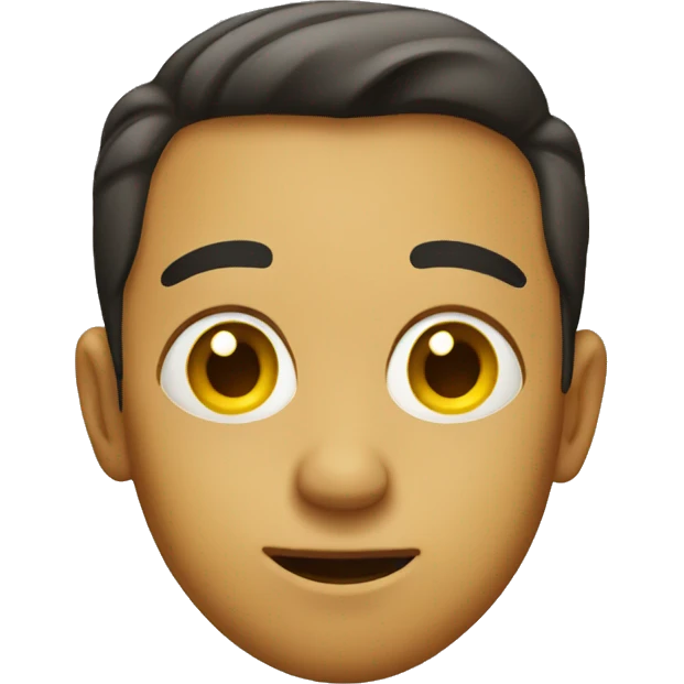 Side eye yellow emoji  emoji