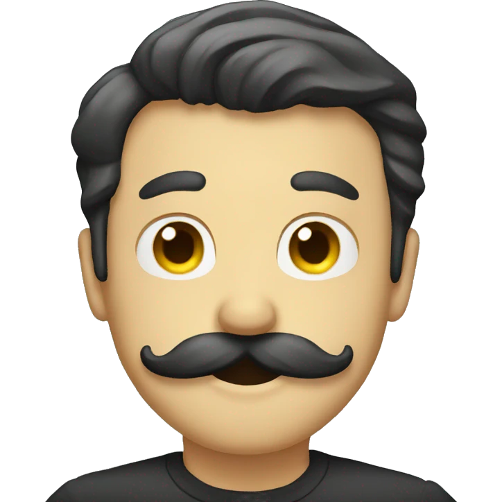 Moustache  emoji