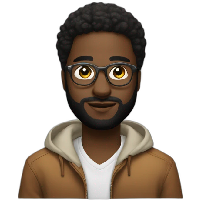Damso qui fait un V emoji