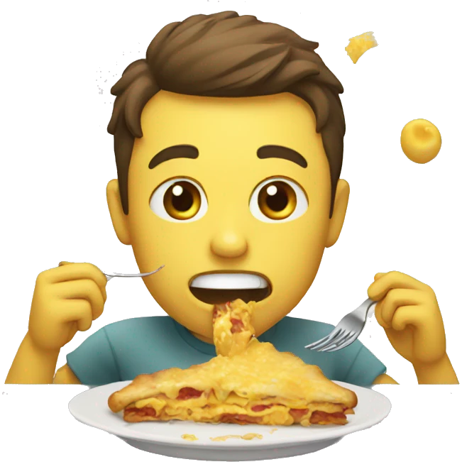eating emoji