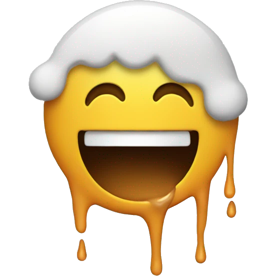 Emoji melting  emoji