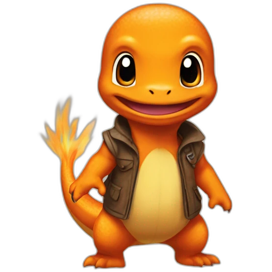 Charmander cushing emoji