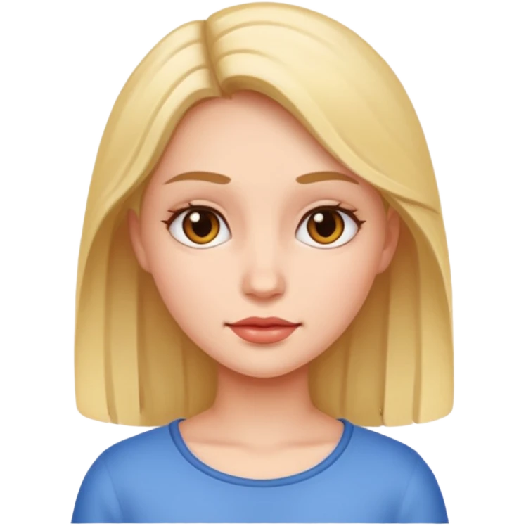Enfants portrait fille  emoji