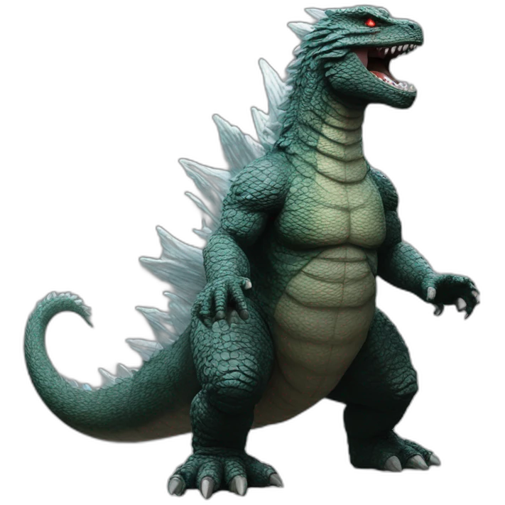 god god godzilla emoji