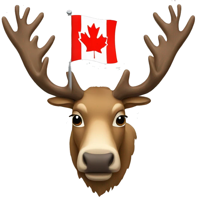 Mooose with a Canadian flag emoji