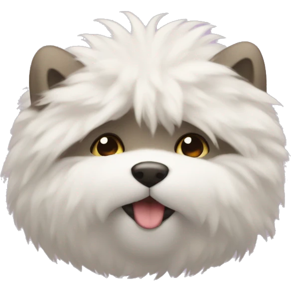 fluffy emoji