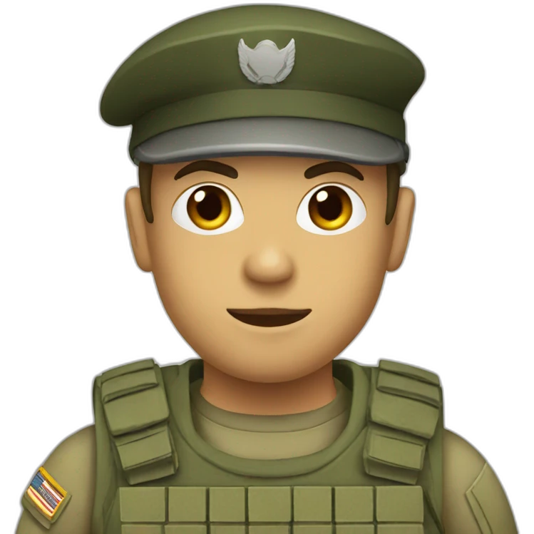 Soldier emoji