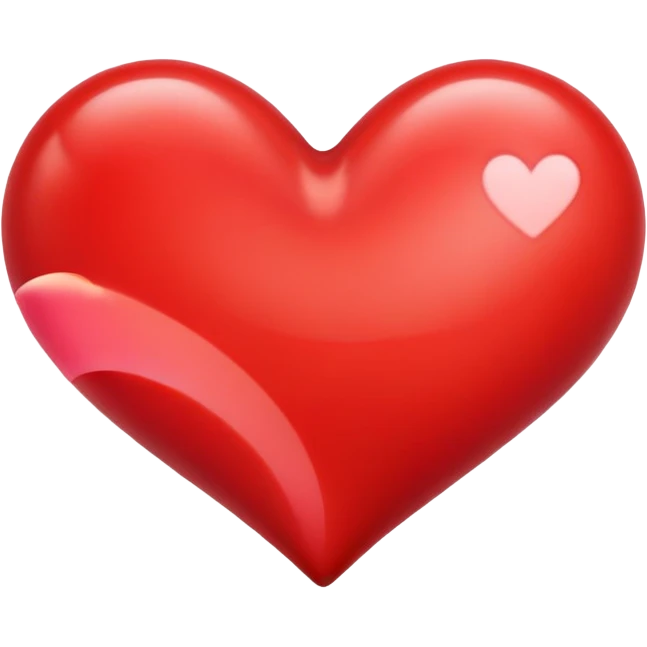 red heart emoji