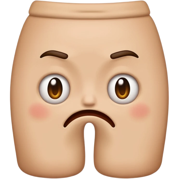 Create an emoji that is a regular emoji at dance picking his butt and looks super gross emoji