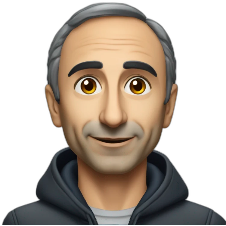 Eric Zemmour playing vidéo games emoji