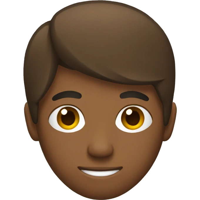 brown Guy coding with his feet rather than hands emoji