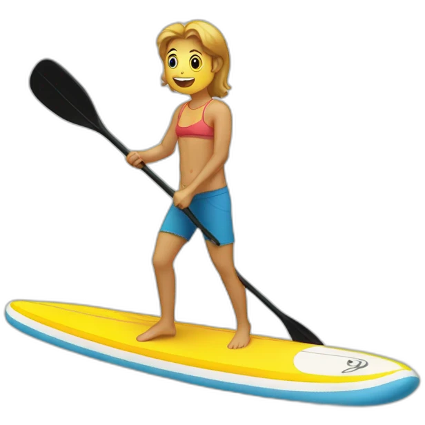 Paddle surf emoji