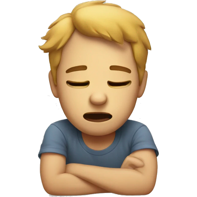 tired emoji