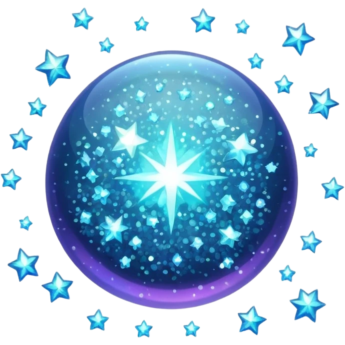 glitter cian panthom emoji