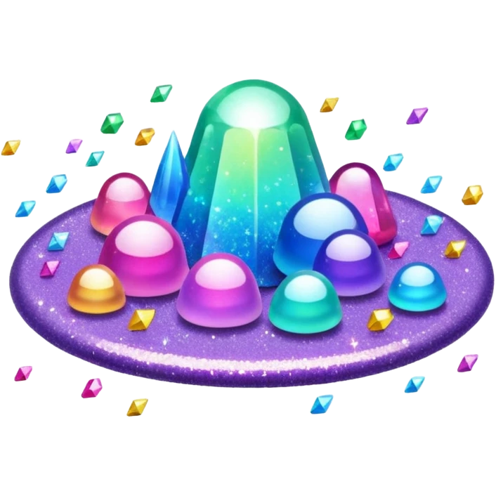 Glitter killer emoji