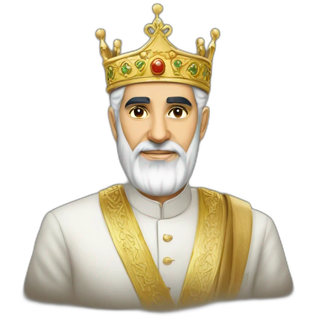 King Mohammad Reza in Iran emoji