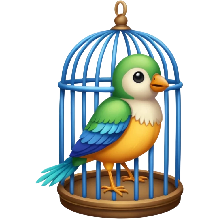 bird in cage emoji