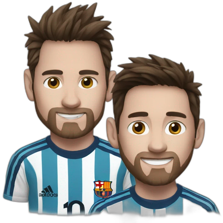 cat and messi emoji