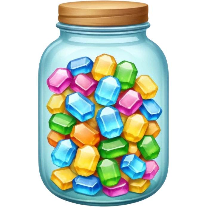 Jar full of sour sugar emoji