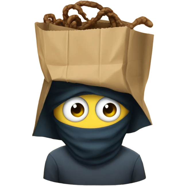 Me watching the kraken lost with a paper bag on my head emoji