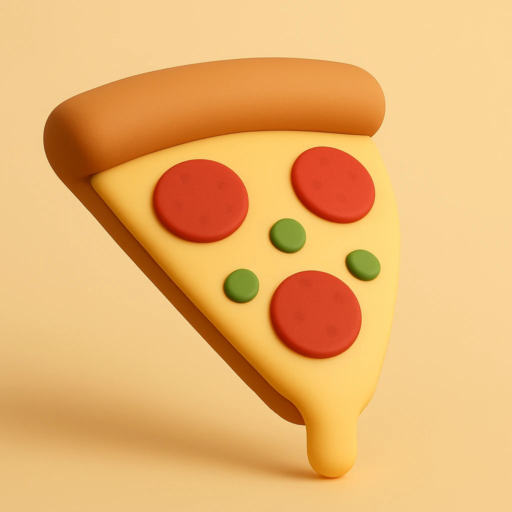 slice of pizza emoji