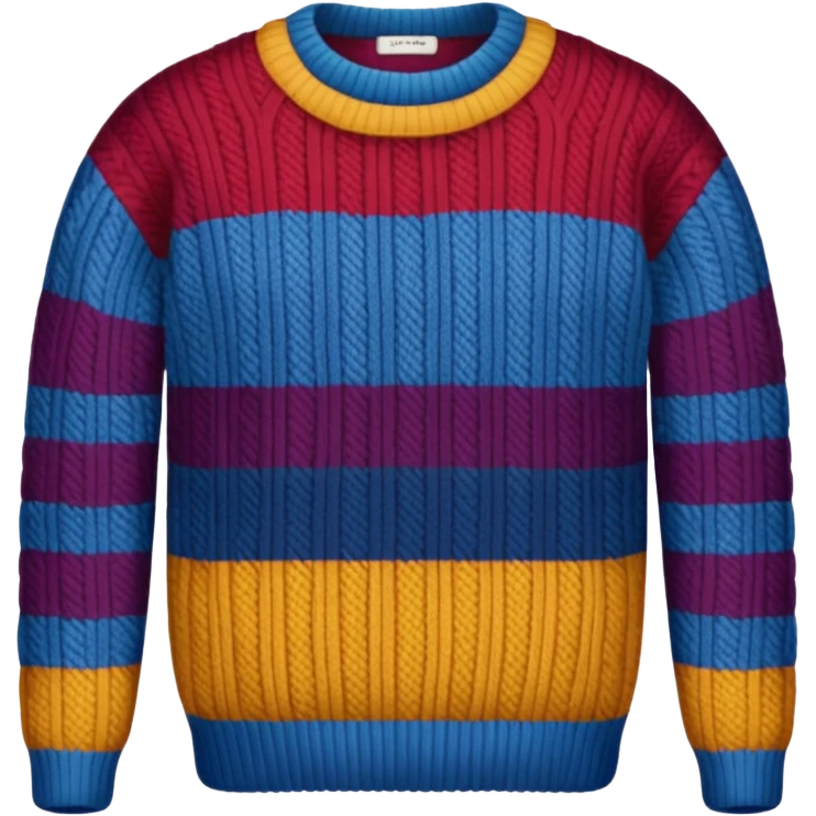 patterned sweater emoji
