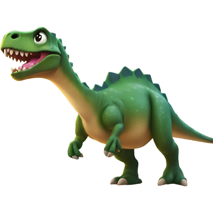 Dinosaur on the beach emoji