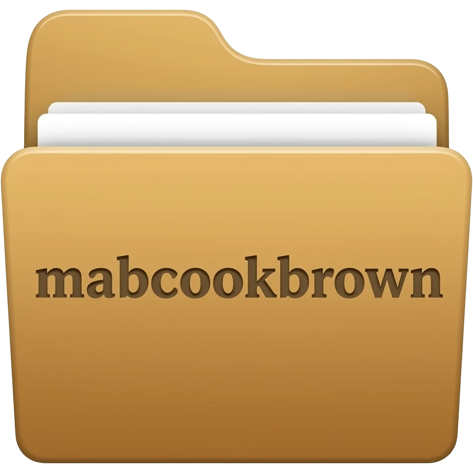 mabcookbrown folder emoji