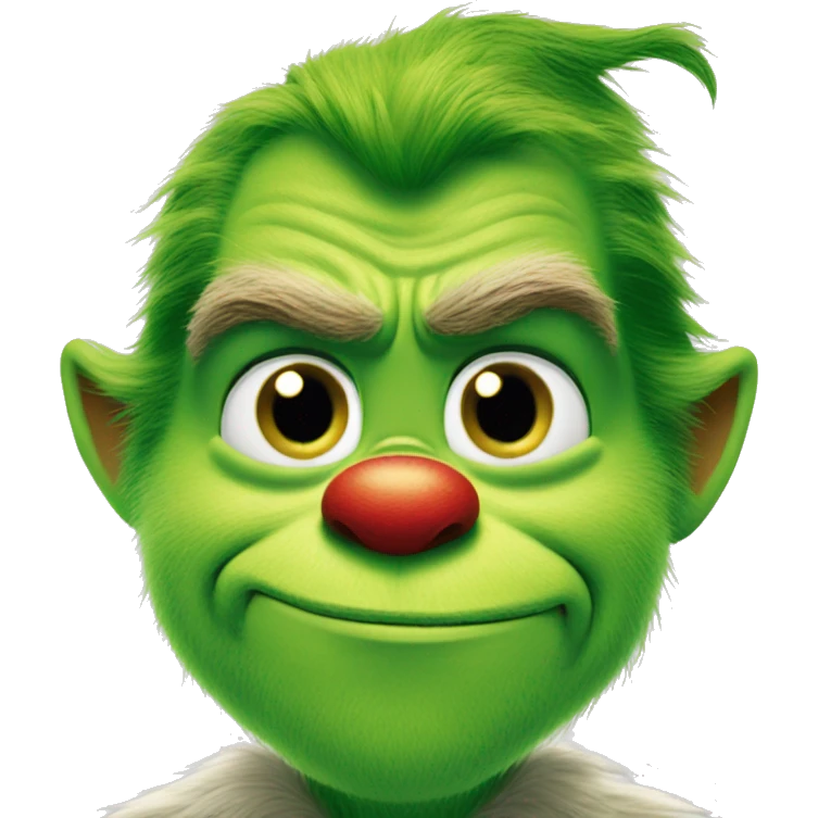 henry cavill as grinch emoji