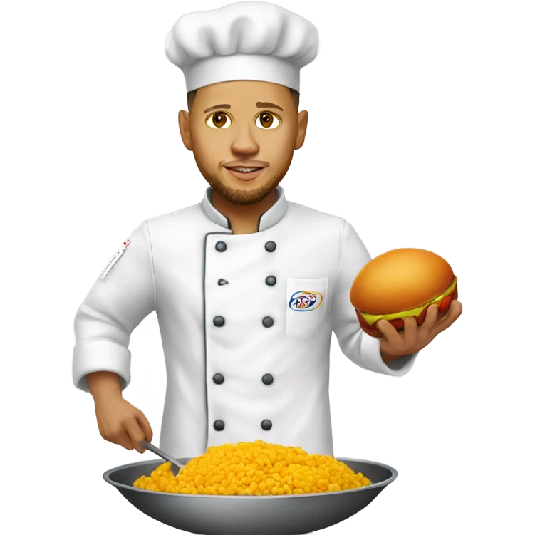 Chef-style Chef-costume Stephen Curry – Chef Curry emoji