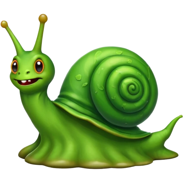 evil snale mascot emoji