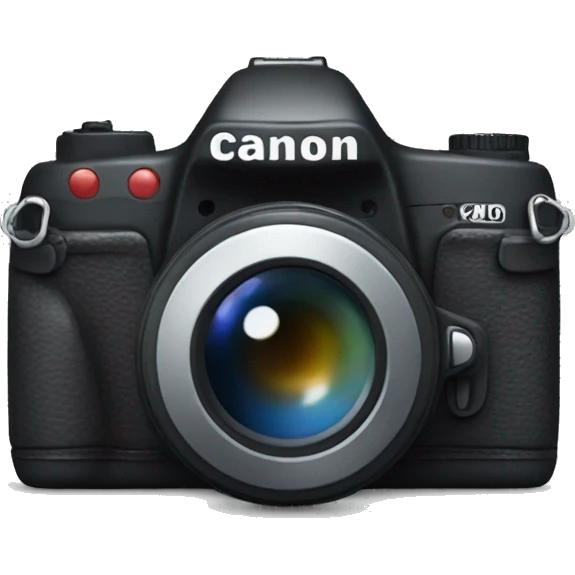 Photo camera canon emoji