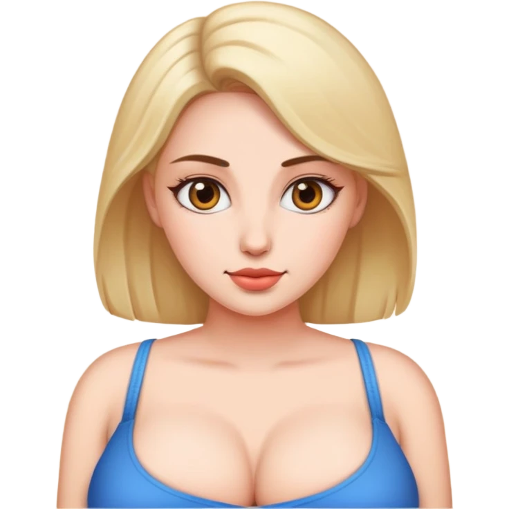 Гола жінка з великими ціцками emoji