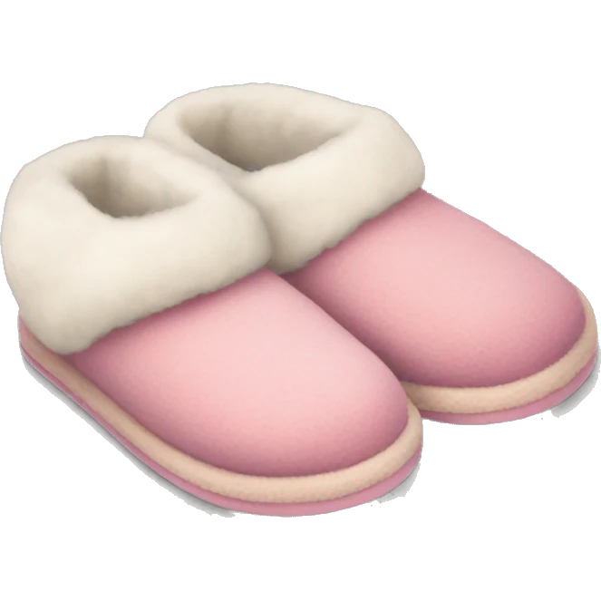 Cozy slippers emoji
