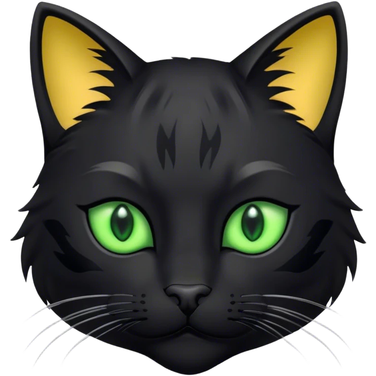 Cat noir emoji