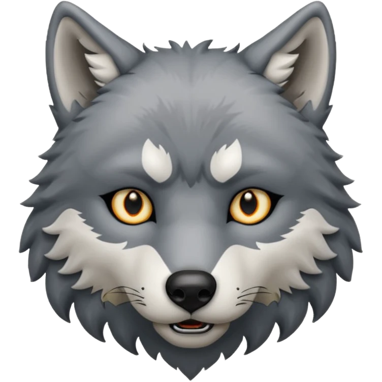 Wolf face emoji