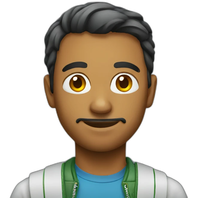 Man Standing brazilian emoji