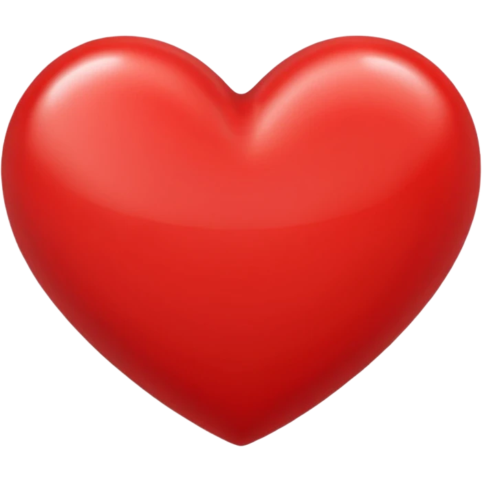 red heart emoji