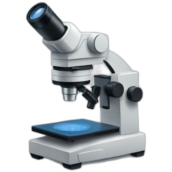 Foldable microscope emoji