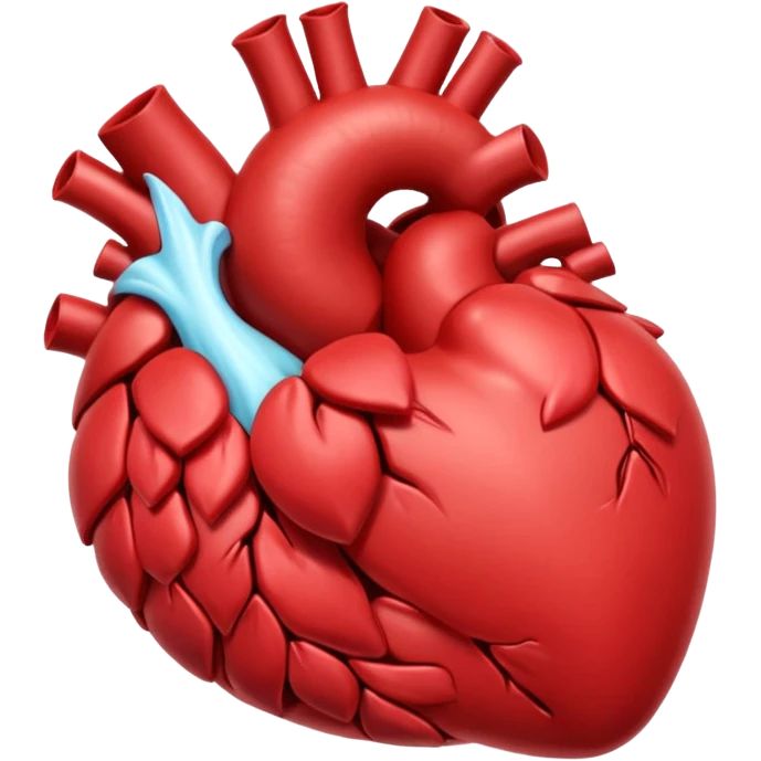 Create an emoji that vomits an avalanche of anatomical hearts emoji