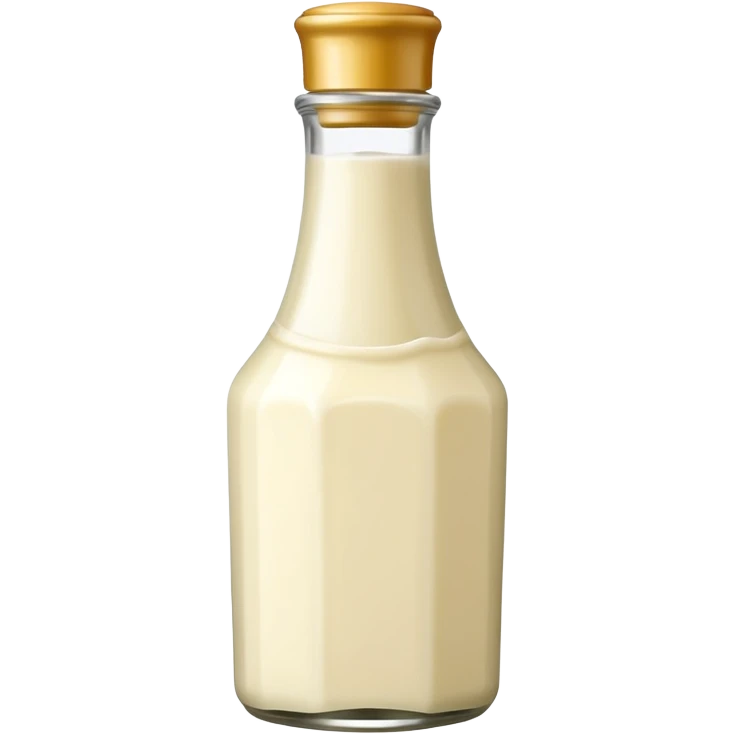 Creamy Caesar dressing bottle emoji