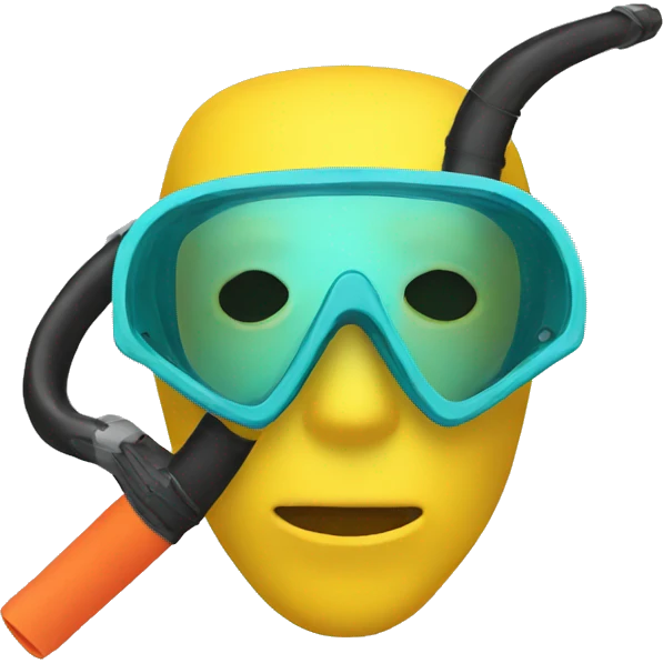 mask and snorkel emoji