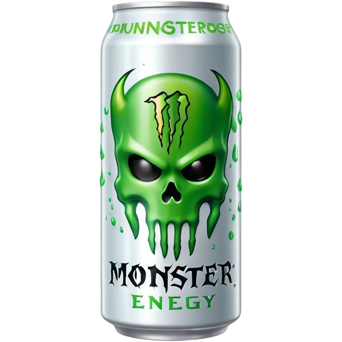  مشروبمونستر بيضاء emoji