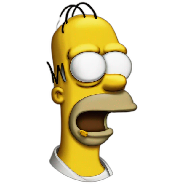 Homer simpson emoji